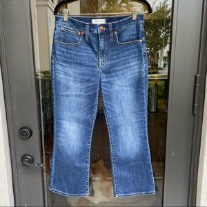 Madewell Petite Cali Demi-Boot Jeans in Danny Wash: TENCEL Denim Edition